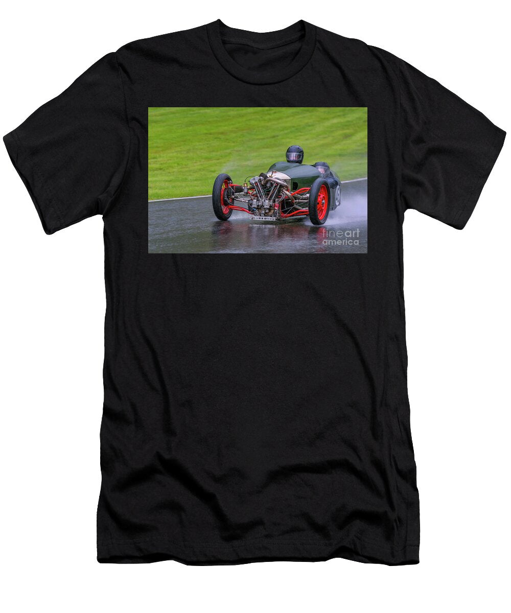 Morgan 3 Wheeler Classic Car Adrian Evans T-Shirt