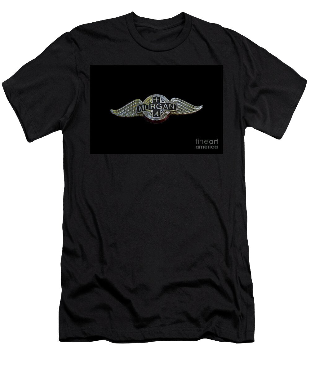 Morgan 4 Emblem and Logo 2 Nick Gray T-Shirt