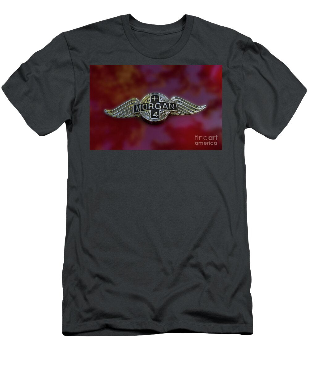 Morgan 4 Emblem and Logo Nick Gray T-Shirt