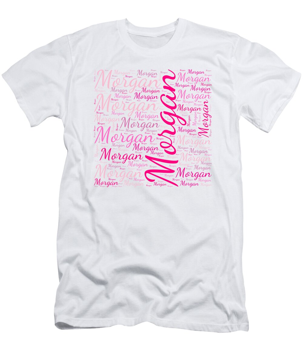 Morgan Names Without Frontiers Vidddie Publyshd T-Shirt