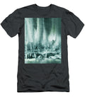 Morning Fog in the Mountains Abstract Watercolor Irina Sztukowski T-Shirt