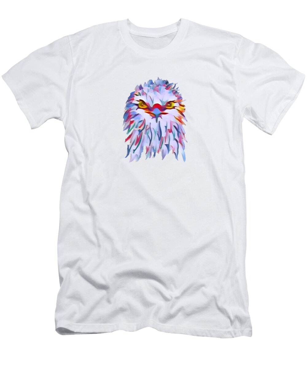 Mosiac Hawk Kristi Brooks T-Shirt