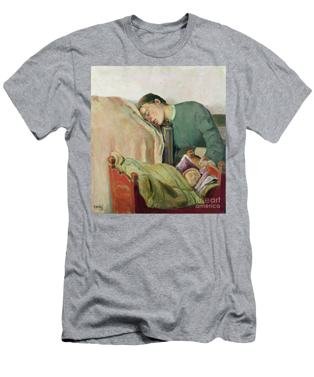 Mother and Child By Christian Krohg Christian Krohg T-Shirt