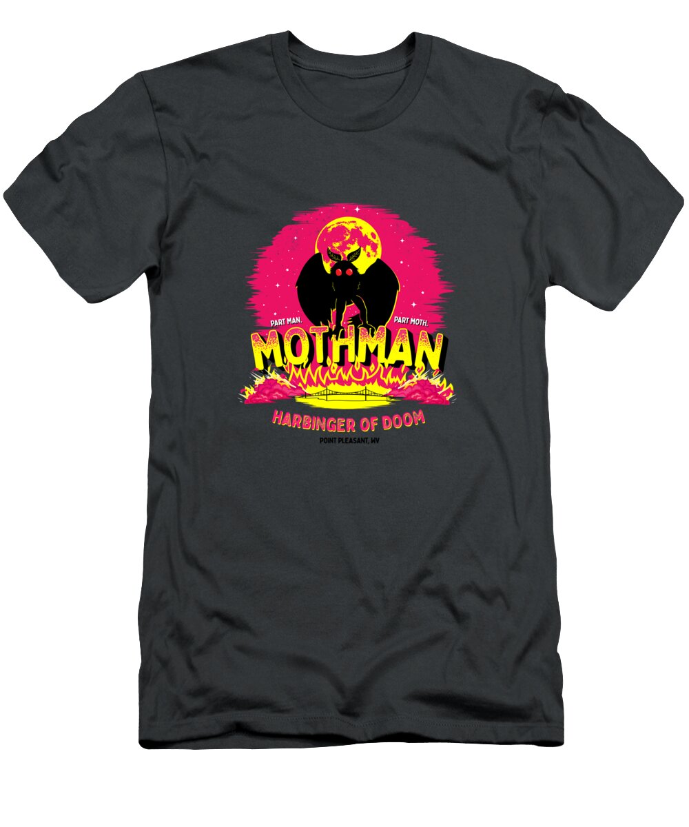 Mothman Harbinger of Doom Sibainu T-Shirt