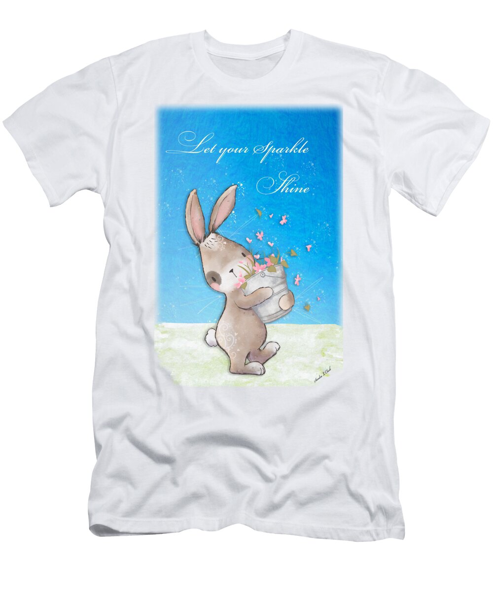 Motivational Let Your Sparkle Shine Sandra Clark T-Shirt