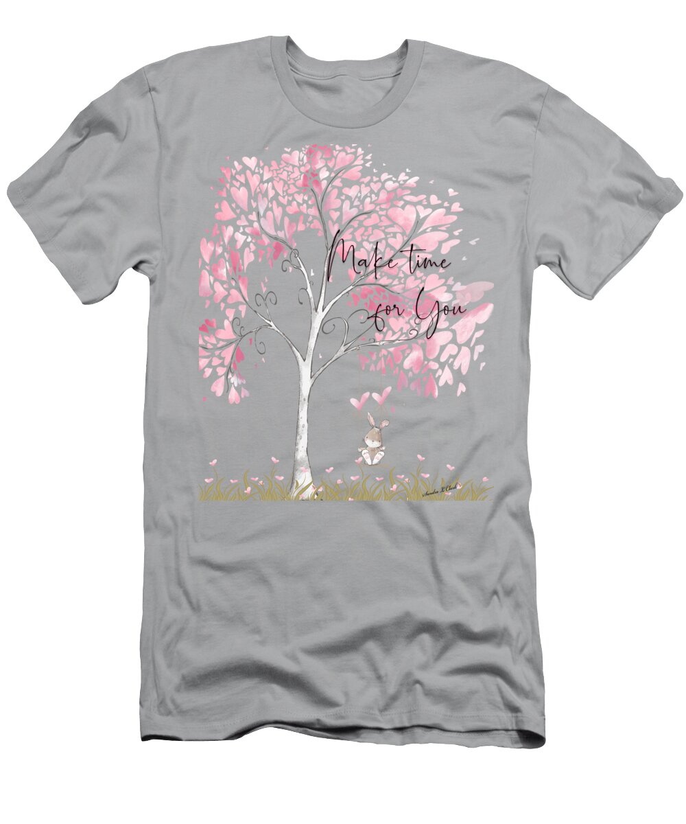 Motivational Make Time for You Sandra Clark T-Shirt