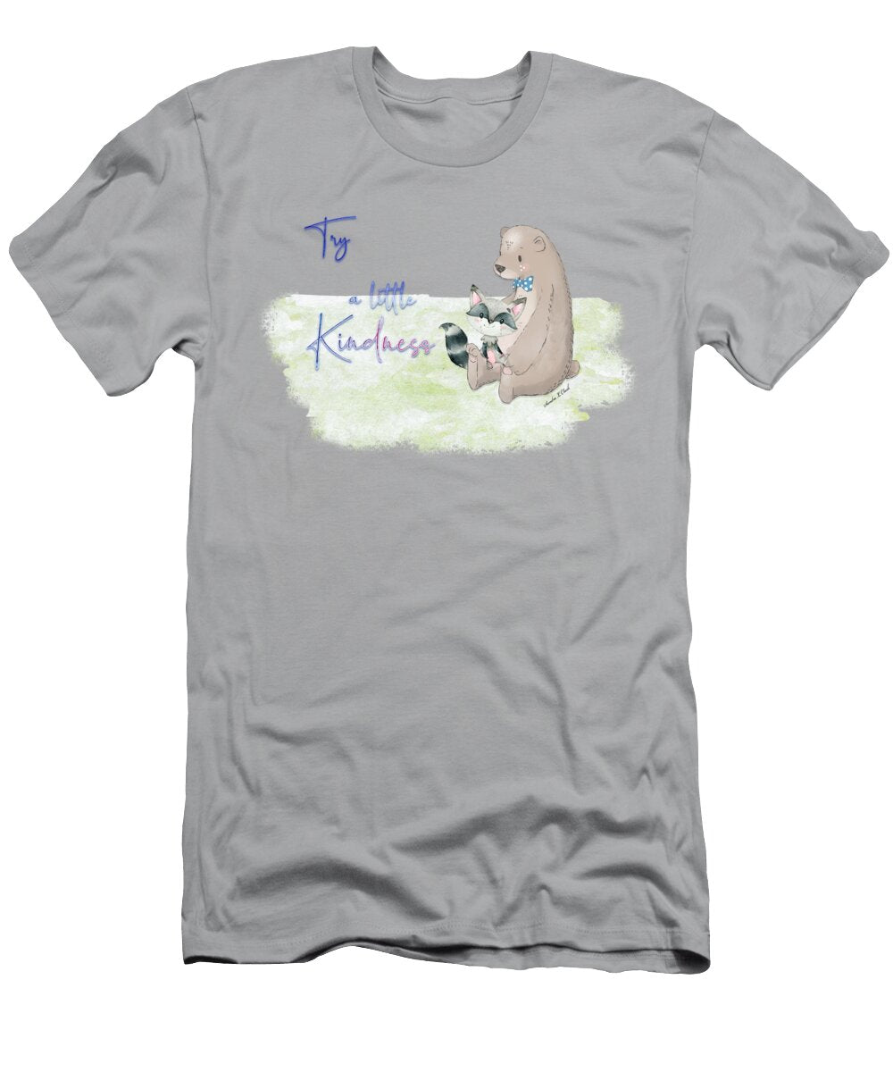 Motivational Try a Little Kindness Sandra Clark T-Shirt