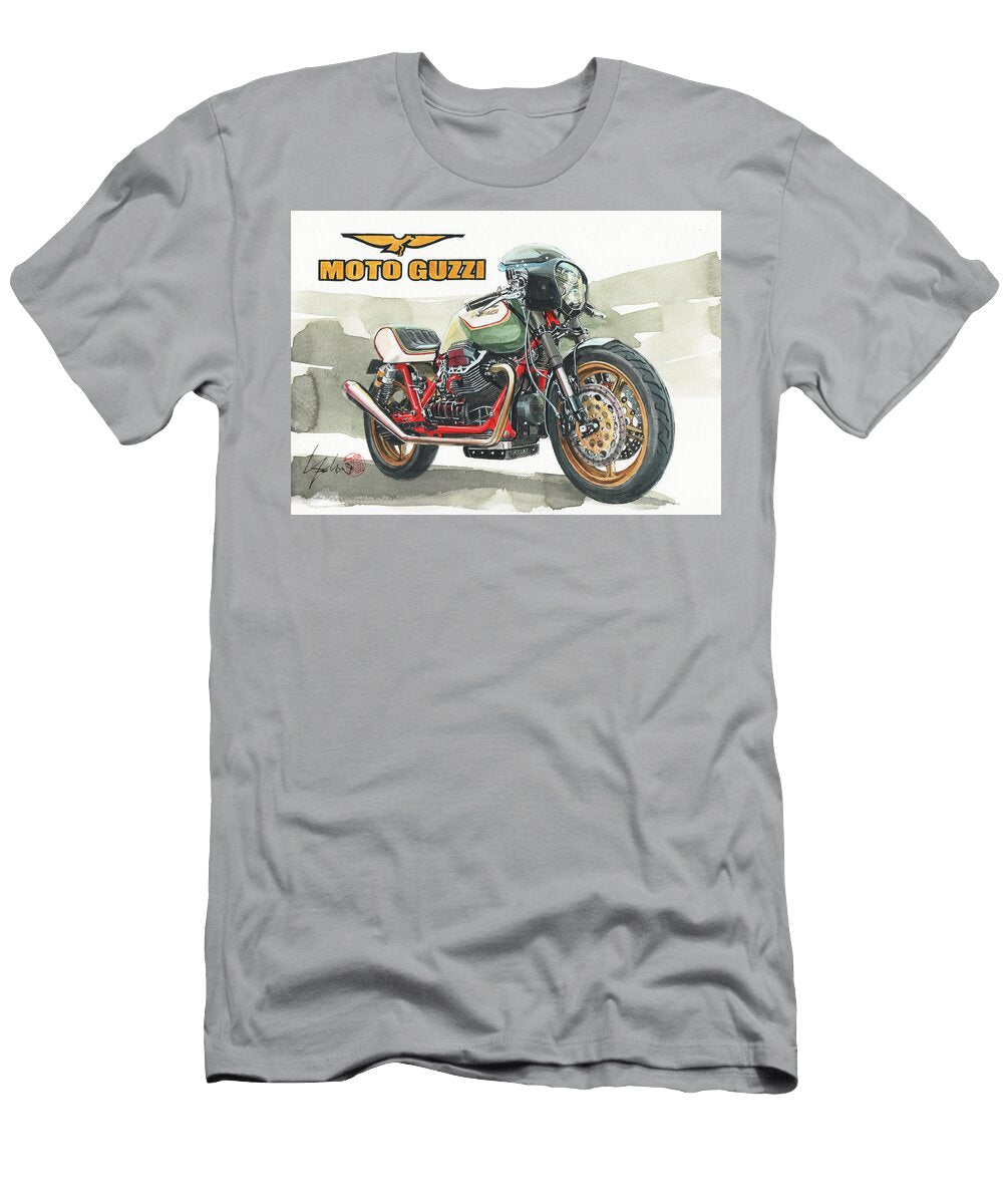 Moto Guzzi Racer Yoshiharu Miyakawa T-Shirt