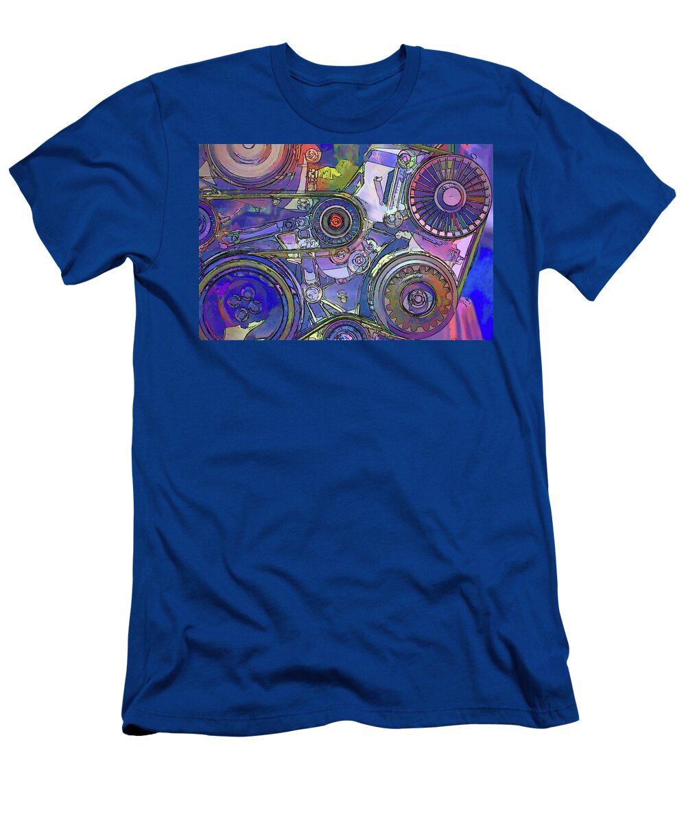 Motor Machine Engine Gears Sezer Akdeniz T-Shirt