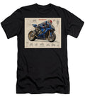 Motoramerica Racing Blueprints Kevin Walker and Pixel Reverie T-Shirt