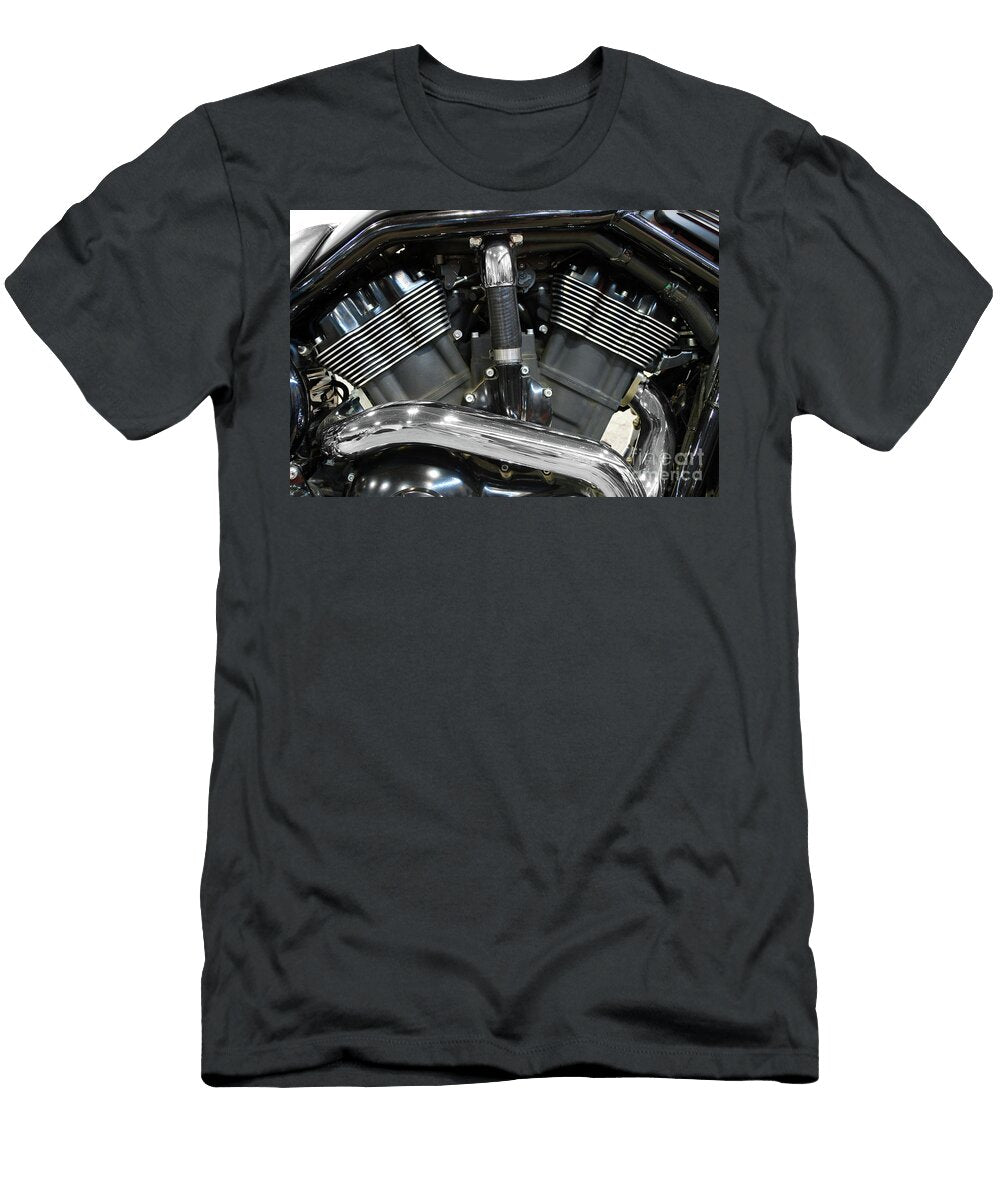 Motorcycle Power Engine Detail Goce Risteski T-Shirt