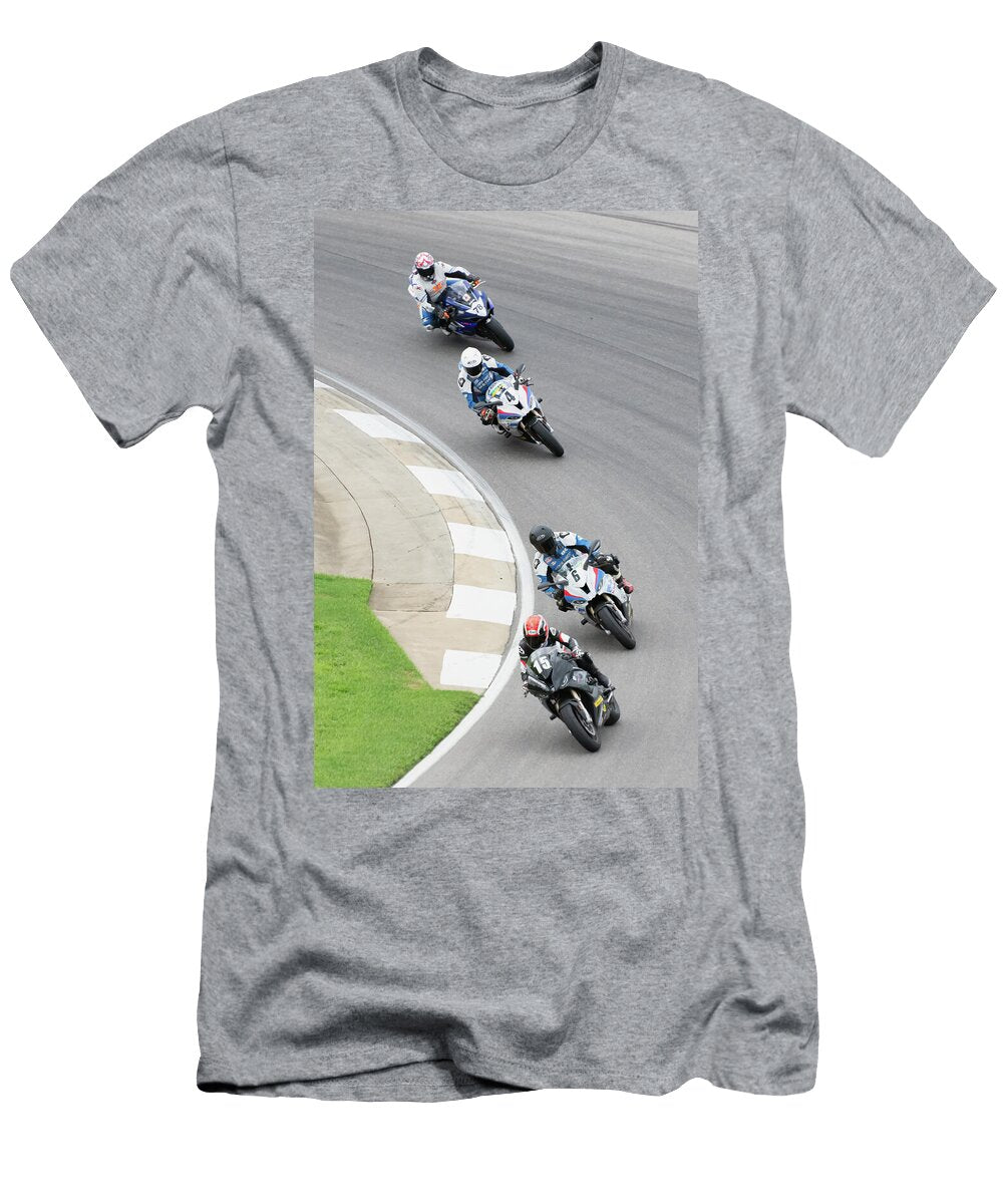Motorcycle Track Event Barber Motorsports Park Leeds Al John Kirkland T-Shirt