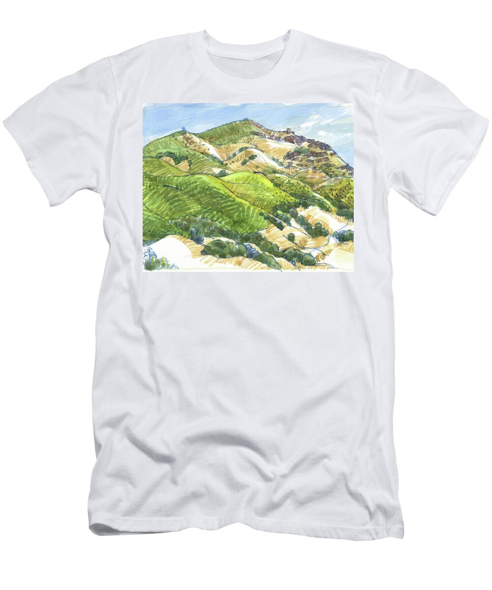 Mount Diablo From Curry Point Judith Kunzle T-Shirt