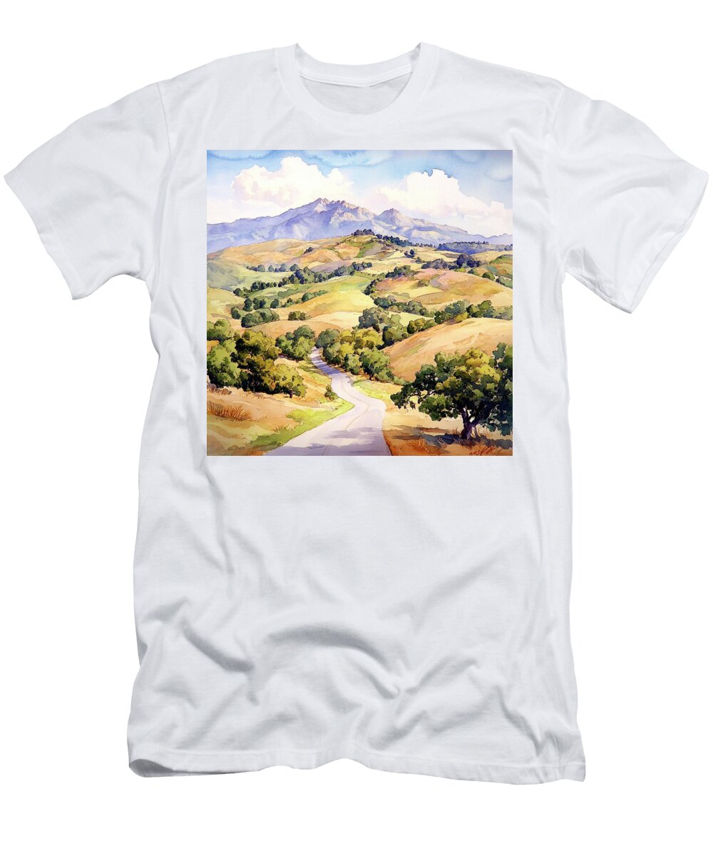 Mount Diablo Mount Diablo State Park California USA Landscape Tommy Mcdaniel T-Shirt