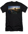 Mountain Guide on the Top of a Peak Mario Colonel T-Shirt
