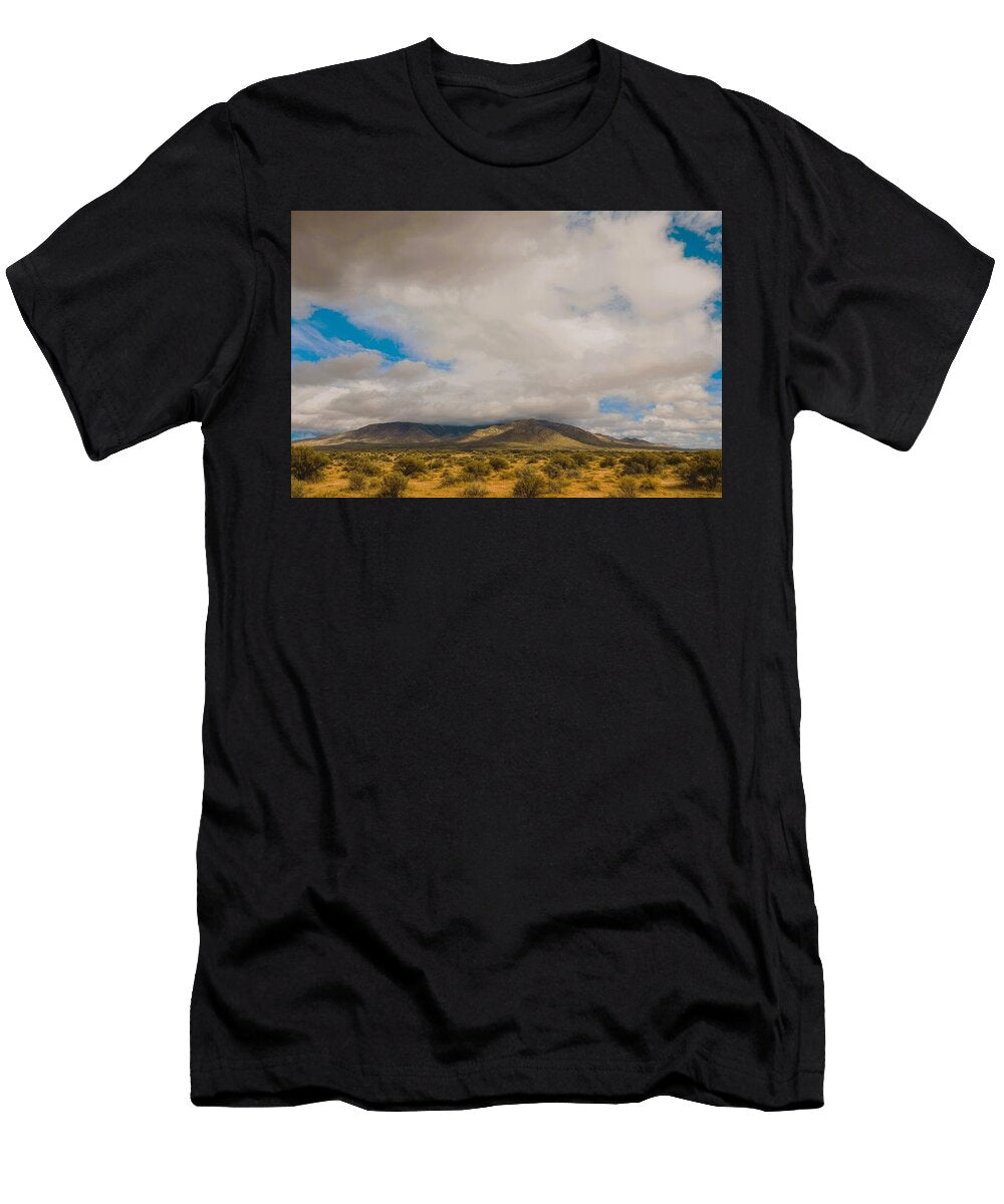 Mountain Landscape Under a Dramatic Sky Mario G Rivera T-Shirt