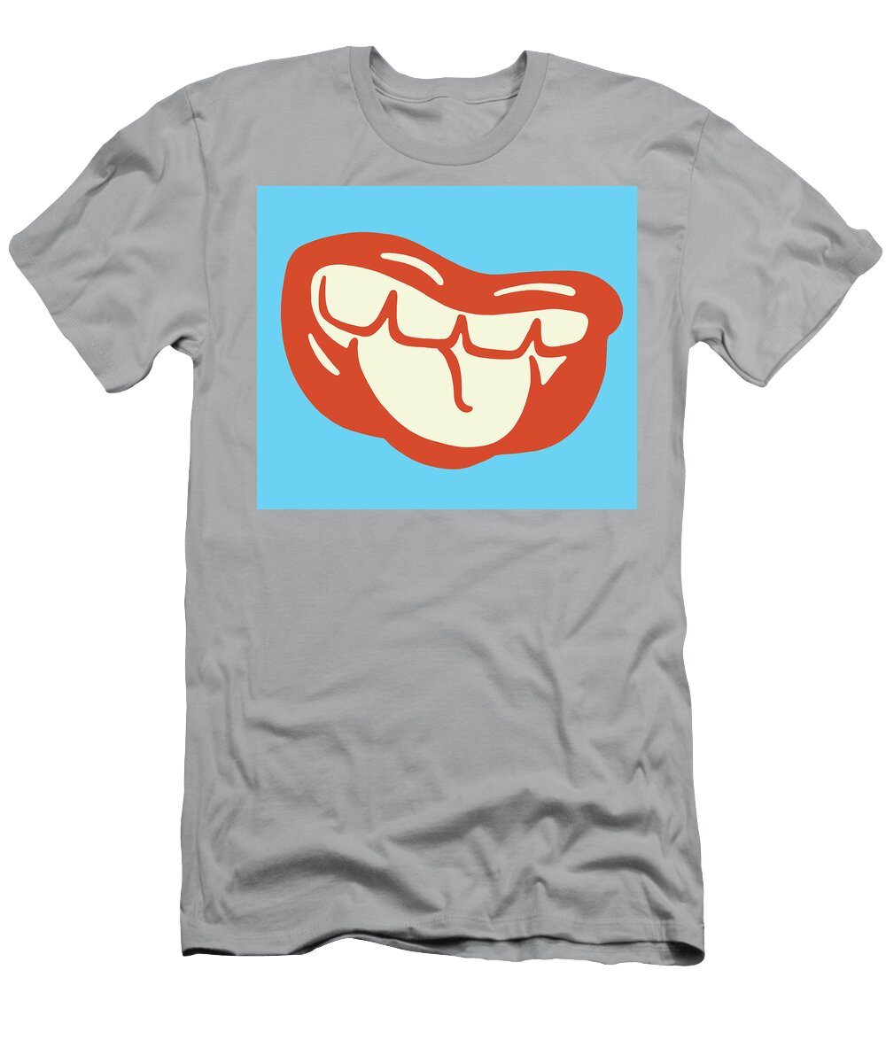 Mouth with Tongue Sticking Out Csa Images T-Shirt