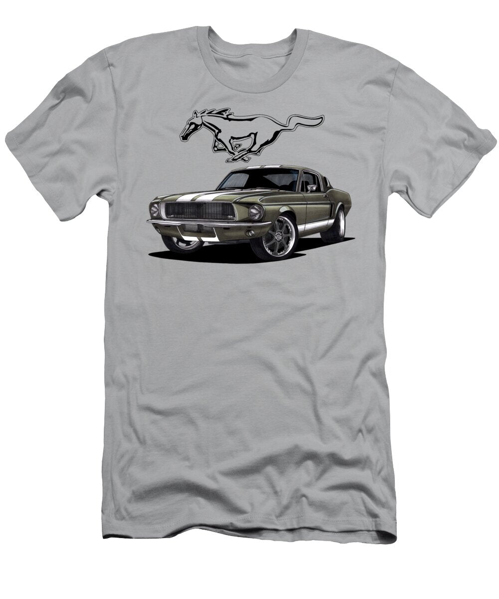 Movie Car Ford Mustang Fastback 1967 Rb26dett Fast and Furious Tokyo Drift Vladyslav Shapovalenko T-Shirt