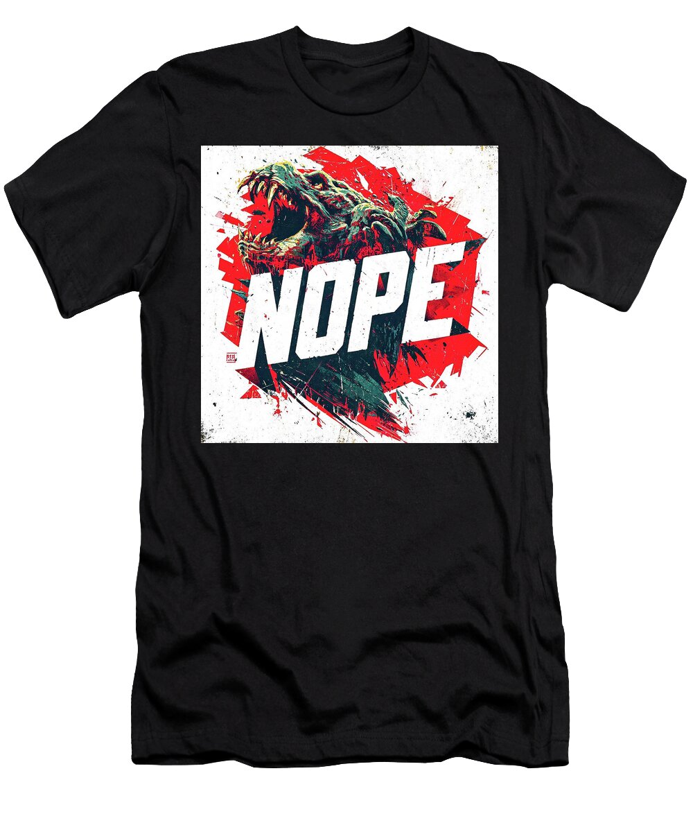 Movie Minimalist Nope Sci Fi Horror Madison Greene T-Shirt