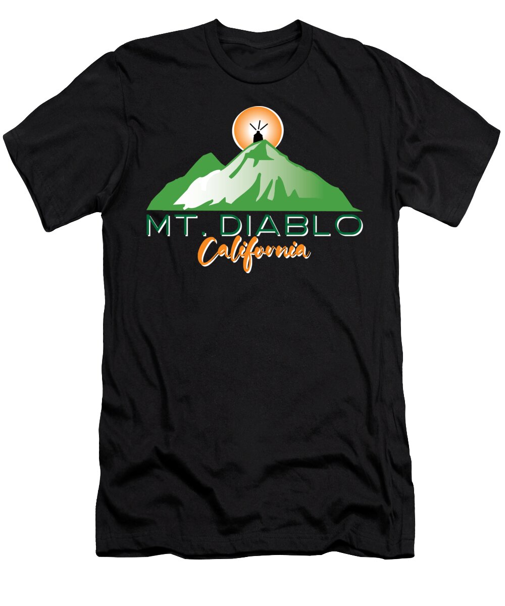 Mt Diablo Logo Color Jennifer Santa Maria T-Shirt