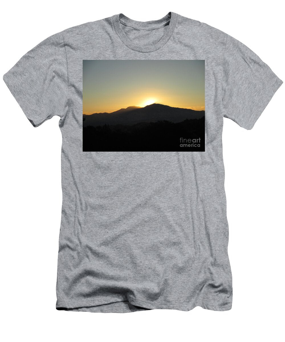 Mt Diablo Sunrise Suzanne Leonard T-Shirt