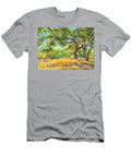 Mt Diablo Thru the Valley Oak Trees Leslie Golden T-Shirt