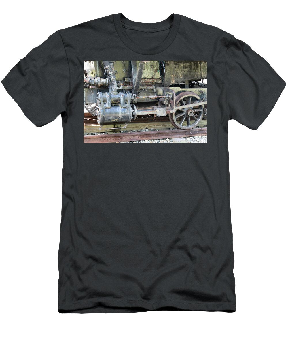 Mt Washington Cog Railway Detail Patrick Baehl De Lescure T-Shirt