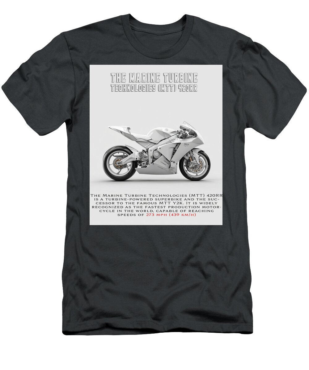 Mtt 420rr Superbike Kevin Walker and Pixel Reverie T-Shirt