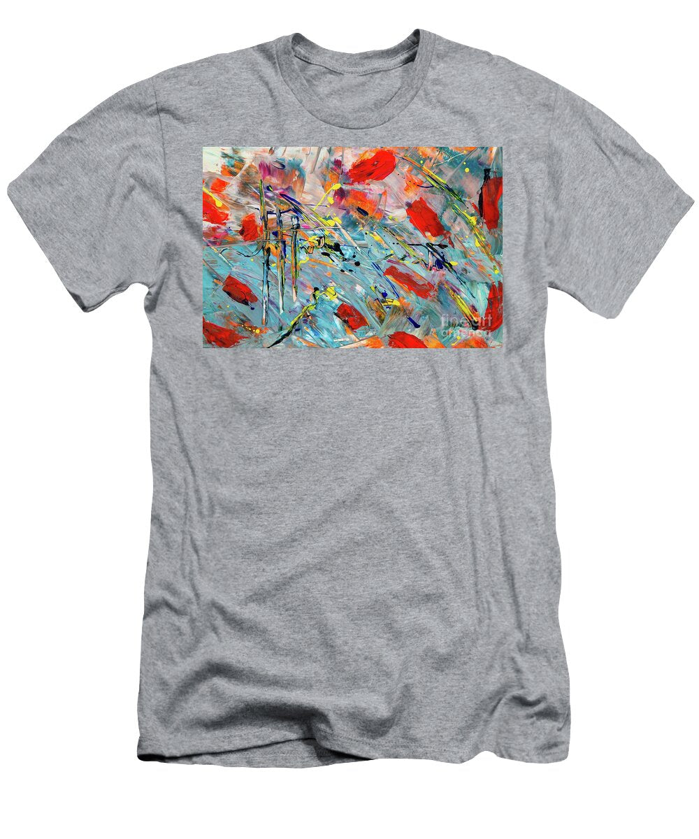 Multicolored Abstract Painting Fouad Agnag T-Shirt