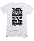 Multitasking Ninja Hero Pharmacist Pharmacy Tech Tshirtconcepts Marvin Poppe T-Shirt