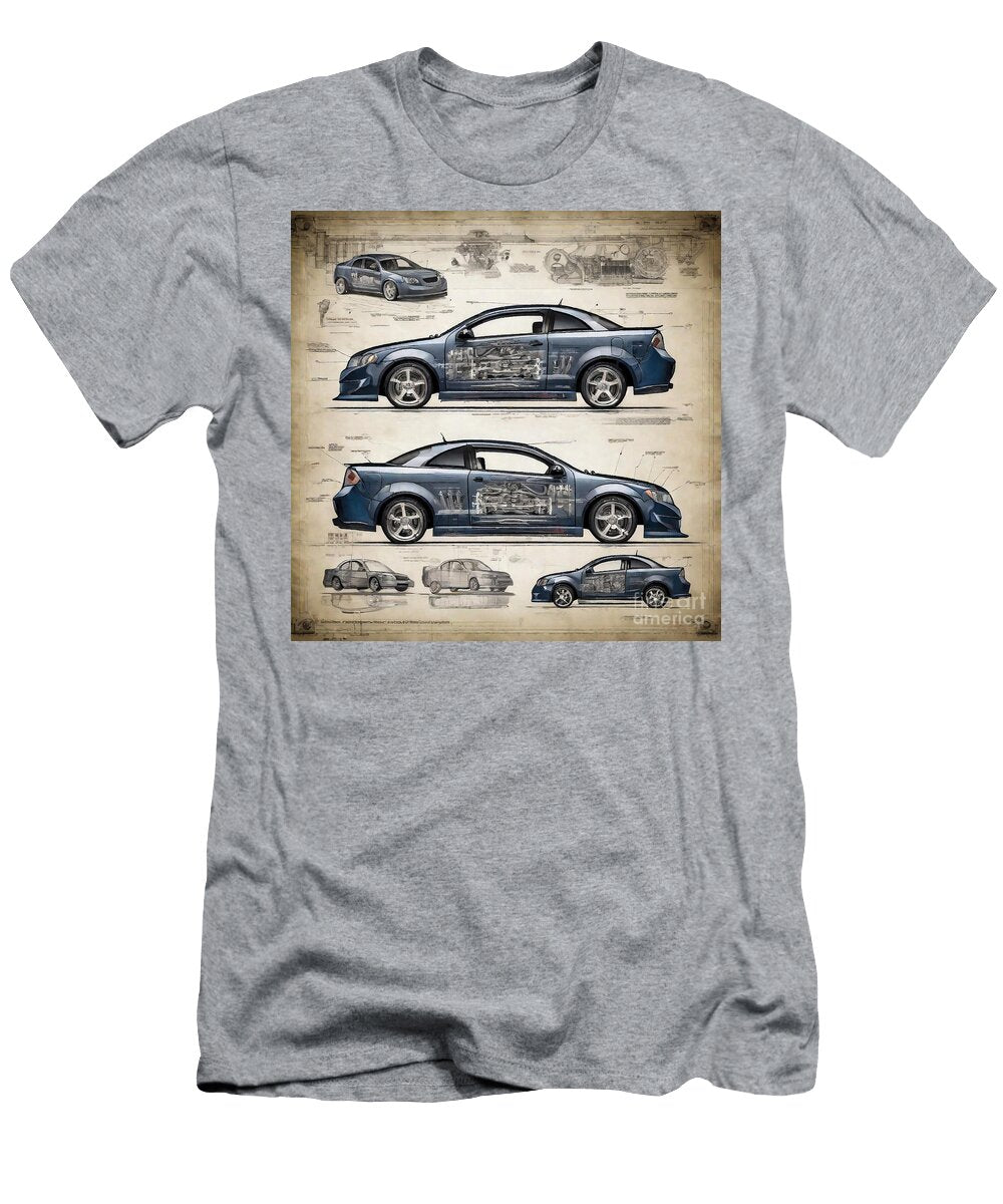 Muscle Car Chevrolet Cobalt Ss Supercharged Mechanical Clark Leffler T-Shirt