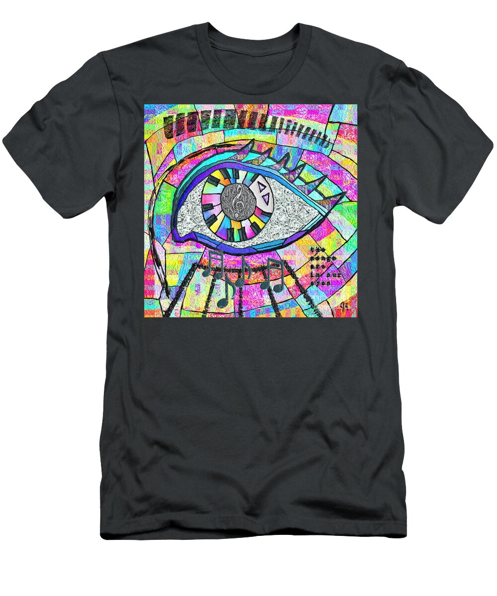Music in My Eye Jeremy Aiyadurai T-Shirt