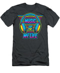 Music Is Life Oldschool Graphic Chapman Williams T-Shirt