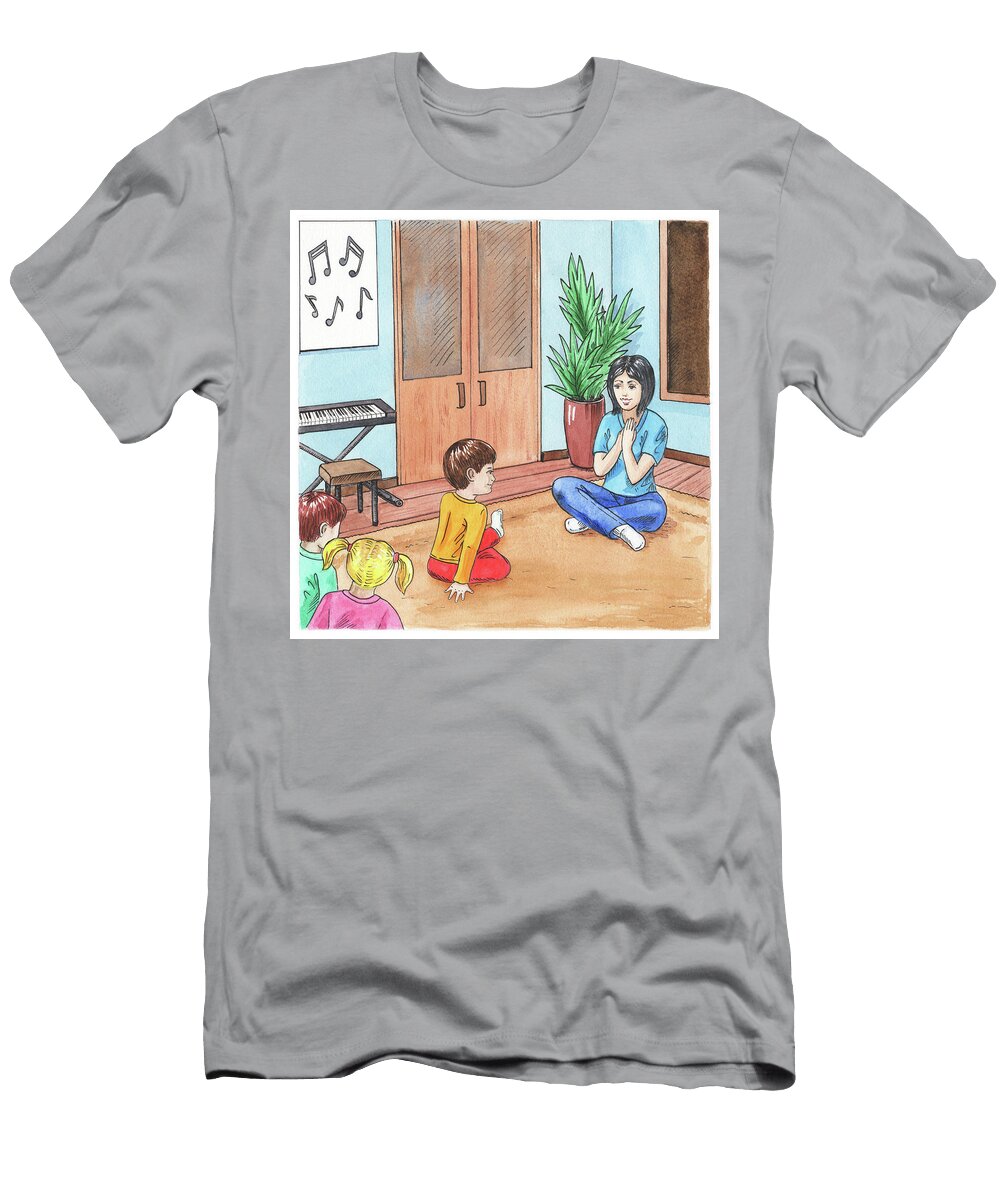 Music School Class Illustration Irina Sztukowski T-Shirt
