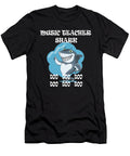 Music Teacher Shark Father Mother Gift Art Grabitees T-Shirt