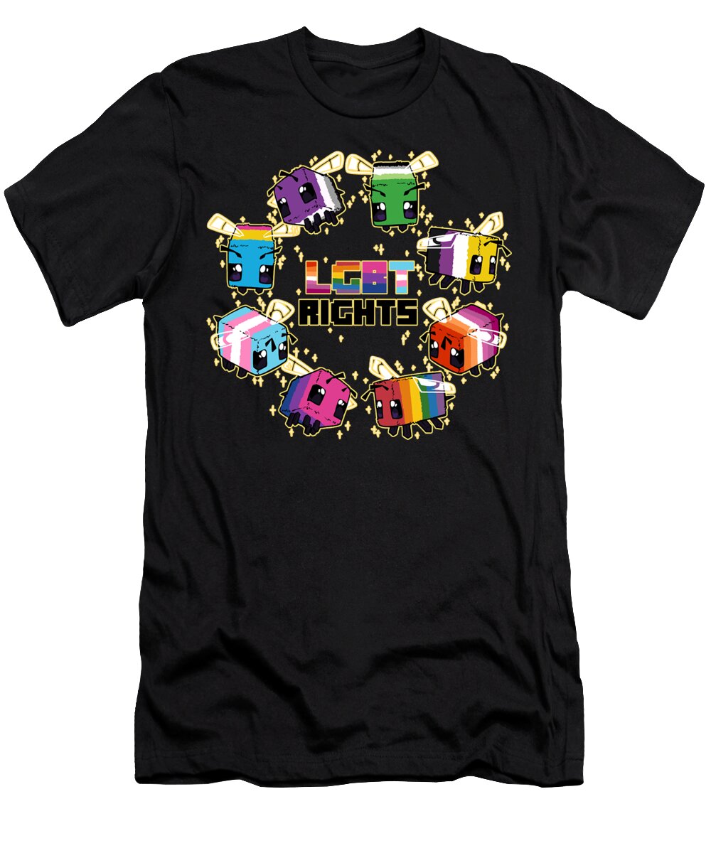 Music Vintage Video Minecraft Games Cool Graphic Gifts Anime Chipi T-Shirt