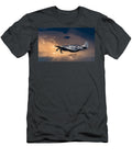 Mustang P 51d Turbulence Start Aviation T-Shirt