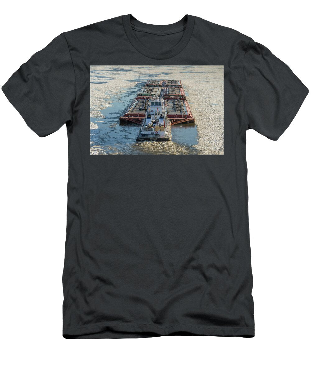 Mv Daytona on Icy Mississippi Garry Mcmichael T-Shirt