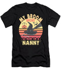 My Broom Broke Nanny Funny Halloween Me T-Shirt