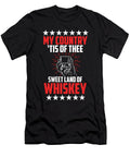 My Country Tis of Thee Sweet Land of Whiskey Jacob Zelazny T-Shirt