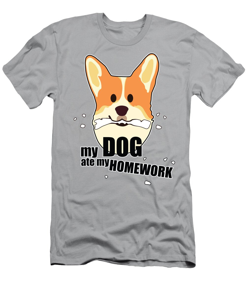 My Dog Ate My Homework Ebony Hinkson T-Shirt