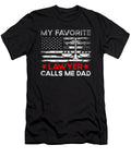 My Favorite Lawyer Calls Me Dad USA Flag Fathers Day Dhbubble T-Shirt