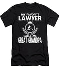 My Favorite Lawyer Calls Me Great Grandpa Fathers Day Dhbubble T-Shirt
