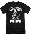 My Favorite Lawyer Calls Me Mimi Fathers Day Dh Bubble T-Shirt