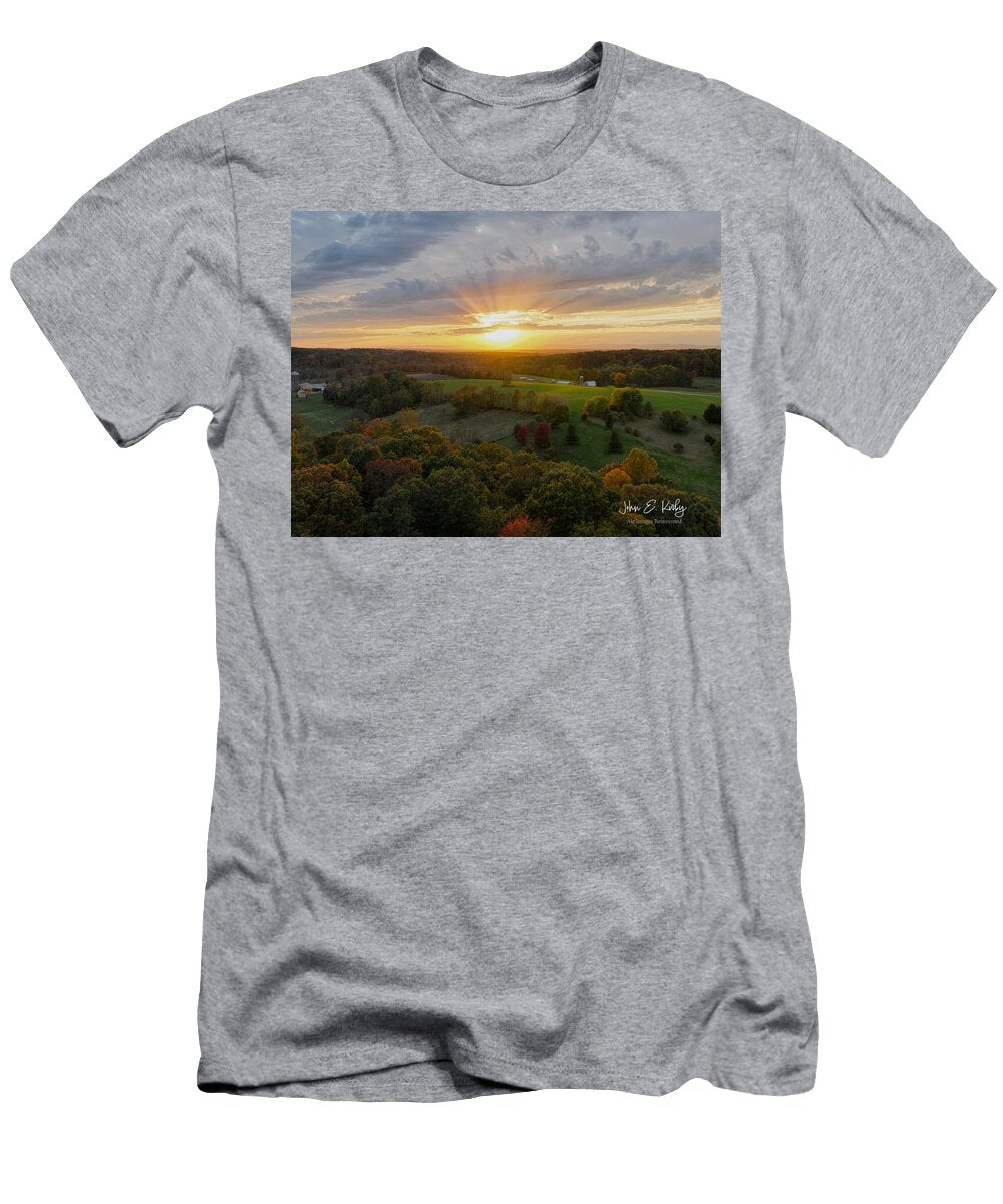 My First Drone Photo John Kirby T-Shirt