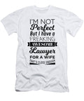 My Freaking Awesome Wife Is a Lawyer Graphic Jacob Hughes T-Shirt