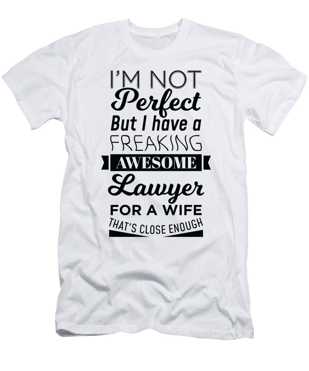 My Freaking Awesome Wife Is a Lawyer Graphic Jacob Hughes T-Shirt