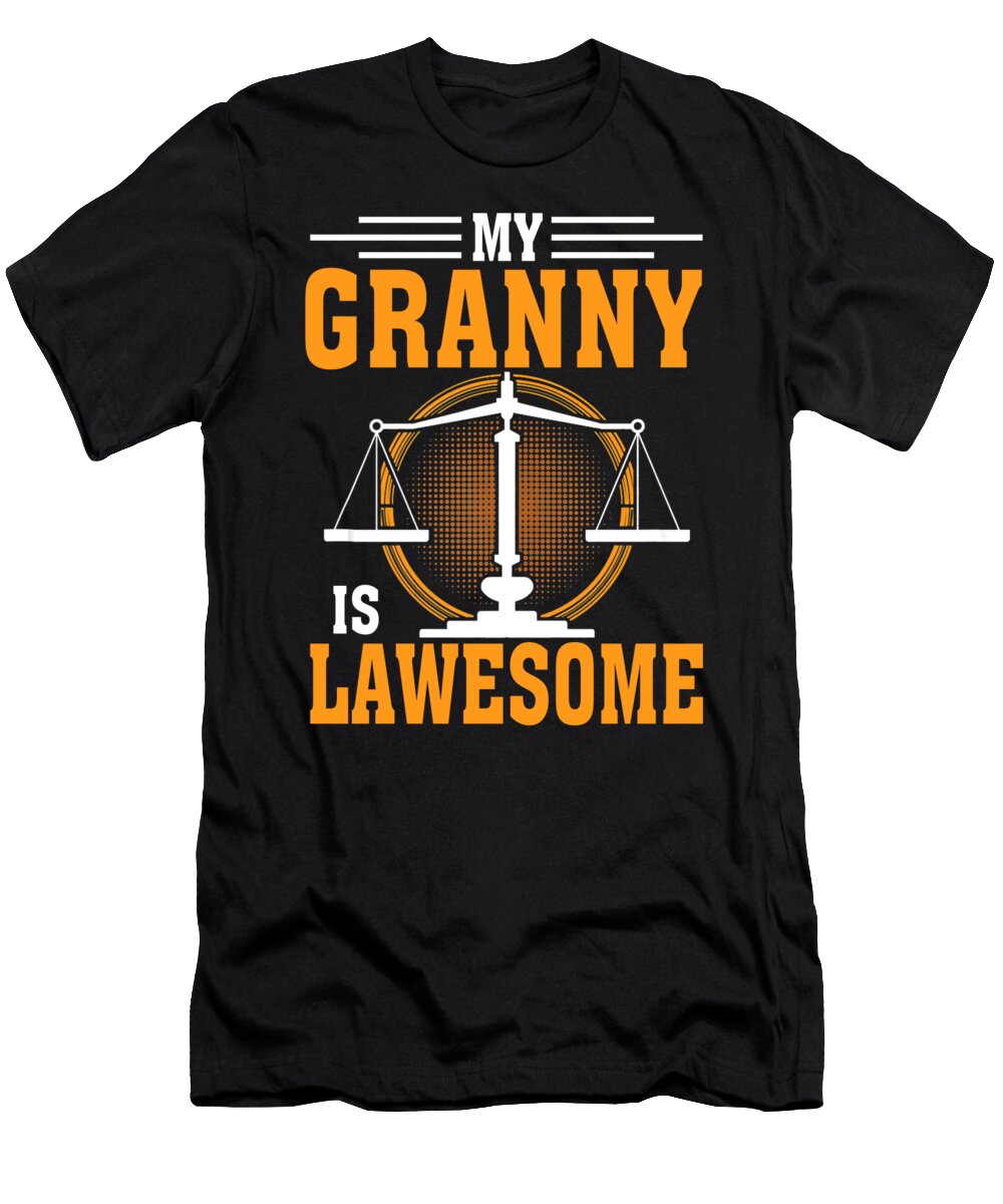 My Granny Is Lawesome Lawyer Thepassionshop T-Shirt