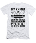 My Knight in Shining Pipefitter Pipes Pipefitters Tshirtconcepts Marvin Poppe T-Shirt