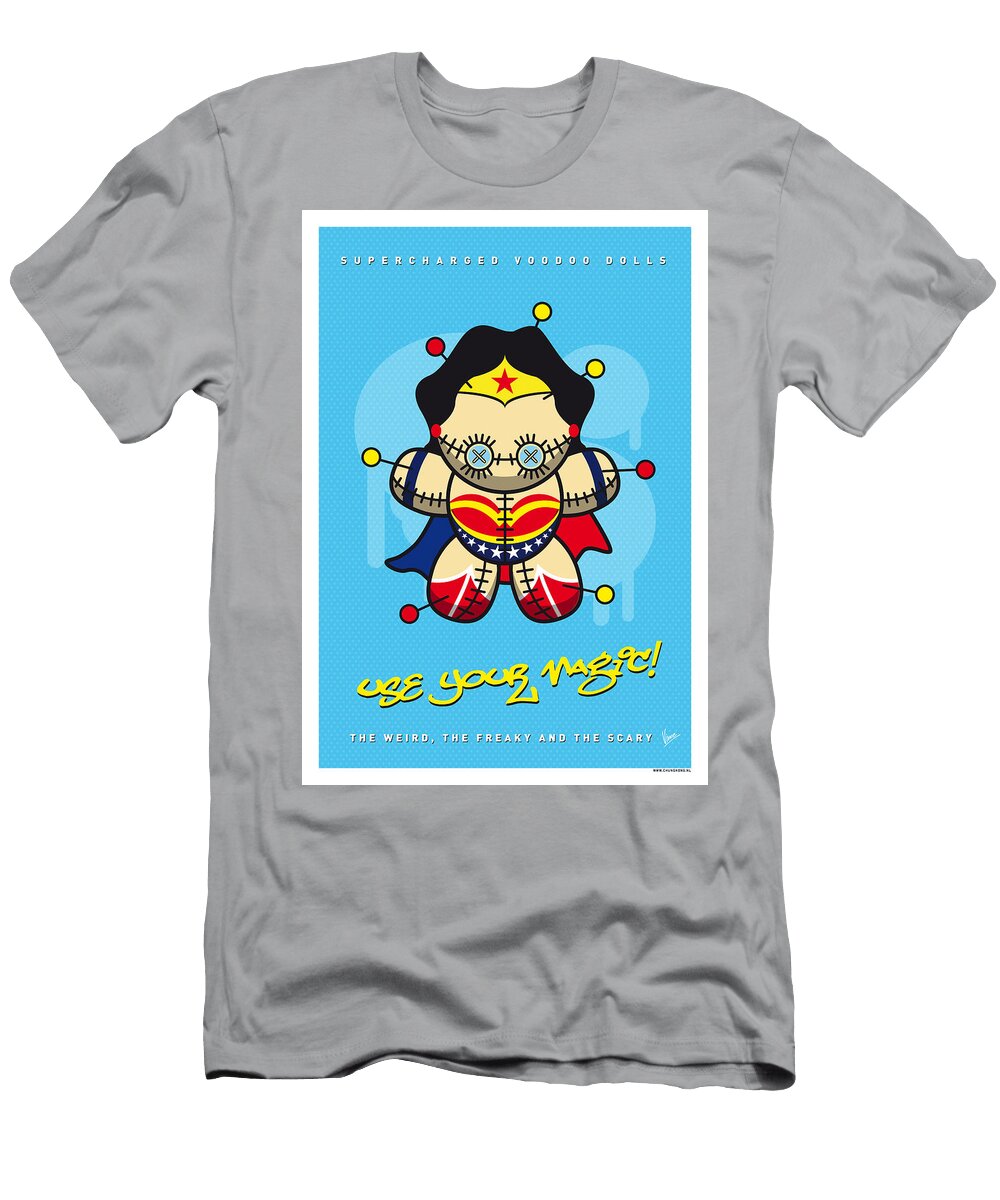 My Supercharged Voodoo Dolls Wonder Woman Chungkong Art T-Shirt